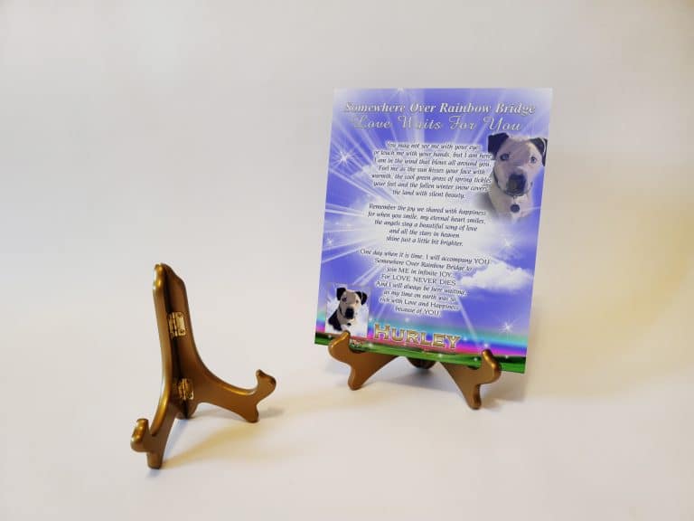 Wood Message RainbowBlue